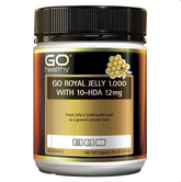 GO Healthy Royal Jelly 1000mg 10 HDA 12mg 180 Capsules (expiry 3/26 )